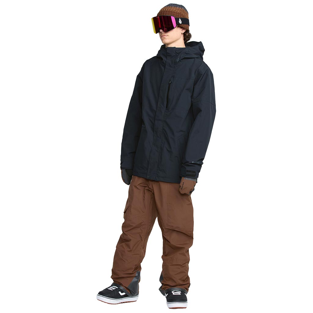 Volcom 2026 Rain Gore-Tex Bib Pant - Brown