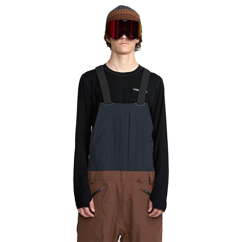 Volcom 2026 Rain Gore-Tex Bib Pant - Brown