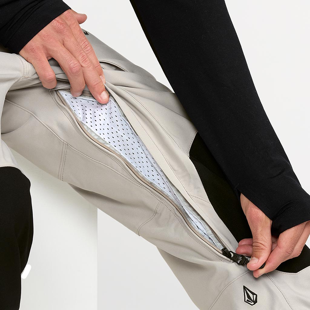 Volcom 2026 Roan Bib Pant - Stone