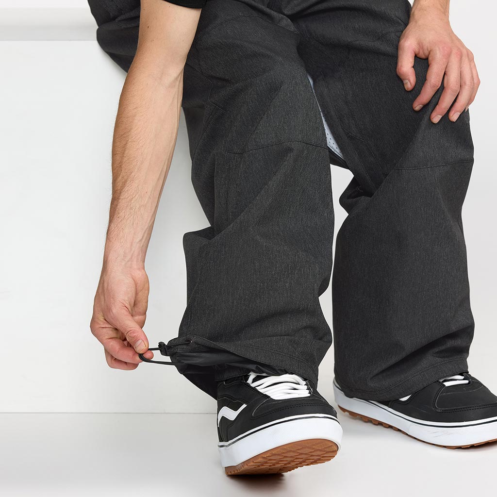 Volcom 2026 Snow Billow Pant - Black Denim