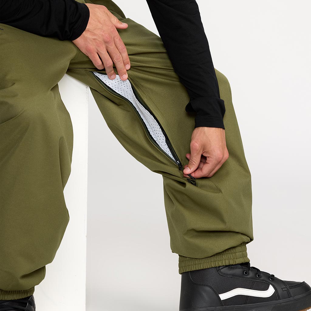 Volcom 2026 Arthur 20K Pant - Dark Olive