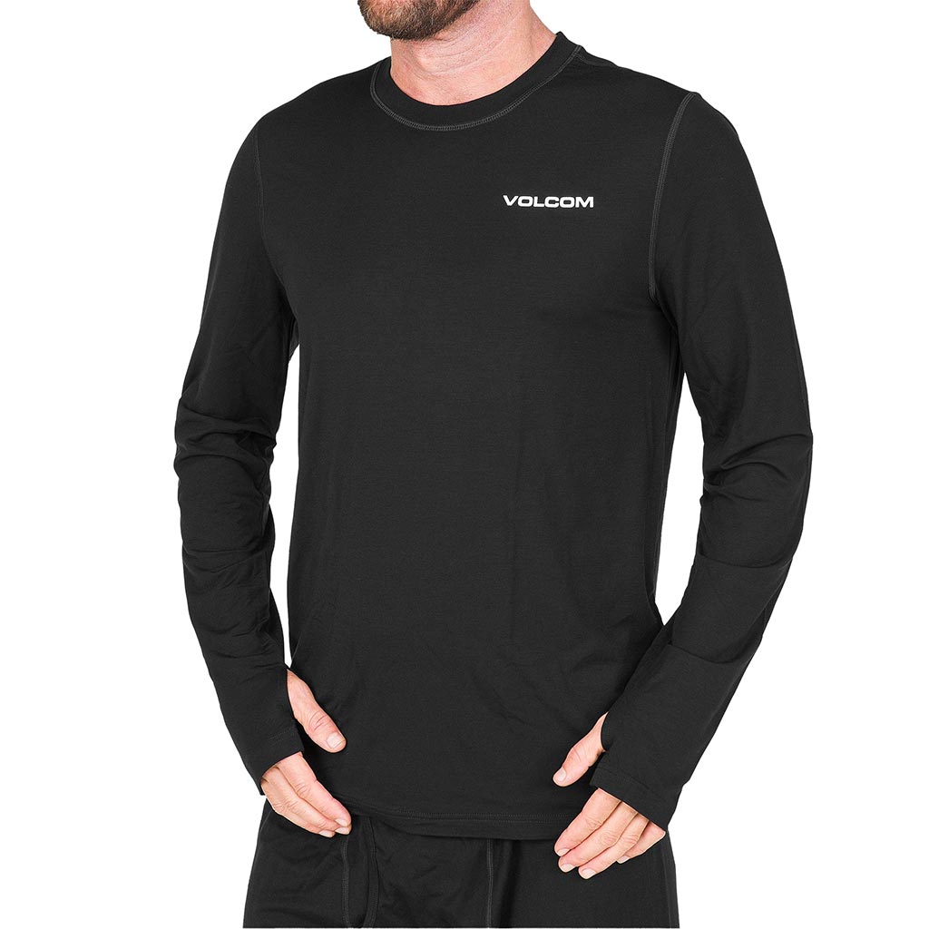 Volcom 2025 Merino Blend Thermal Crew - Black
