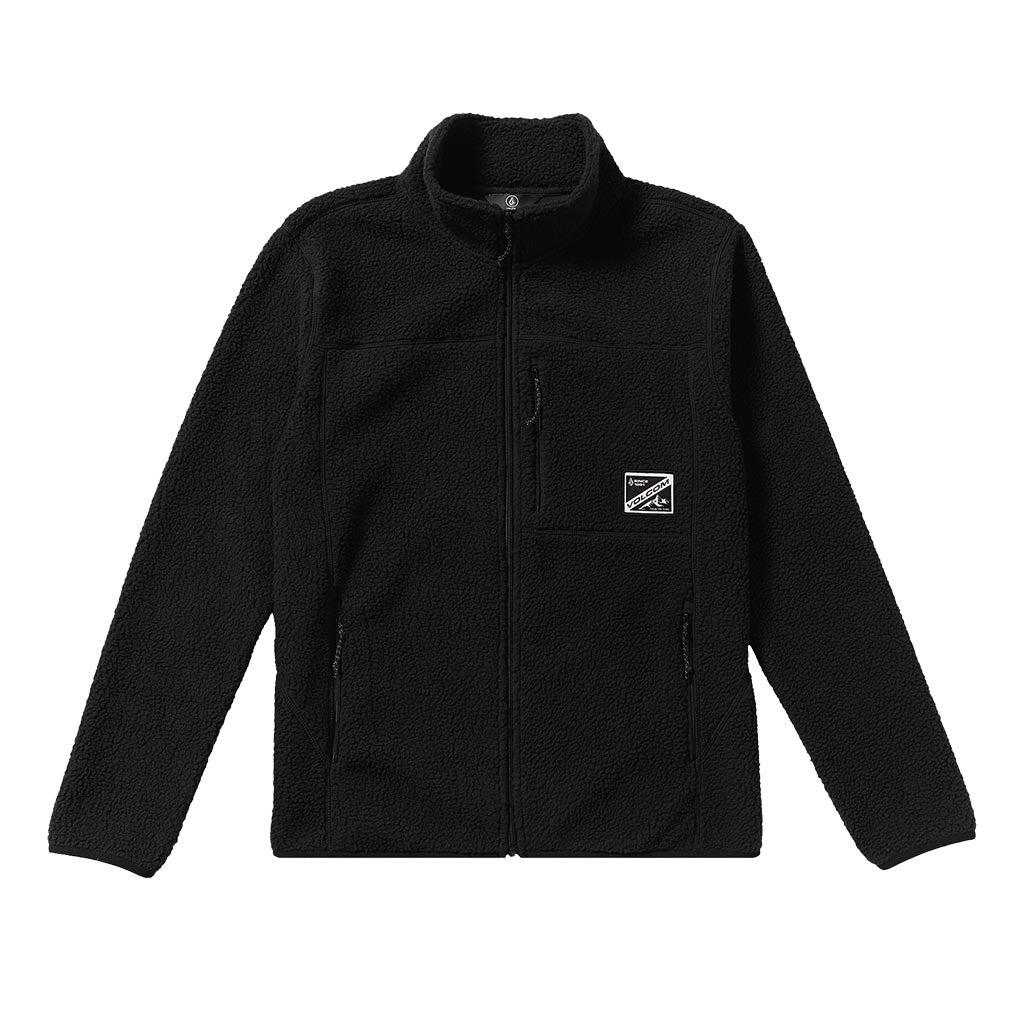 Volcom 2026 Nelson Sherpa Full Zip - Black