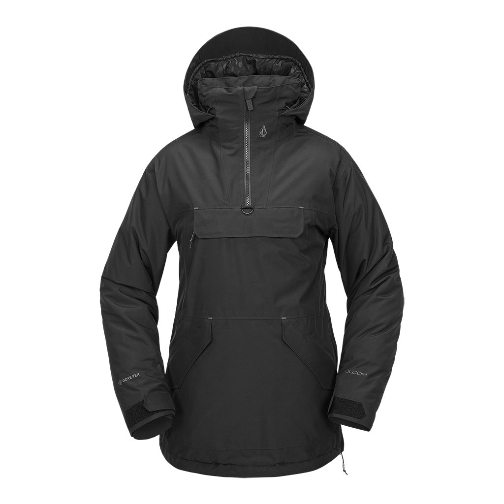 Volcom 2025 Womens Fern Insulated Gore-Tex Pullover - Black