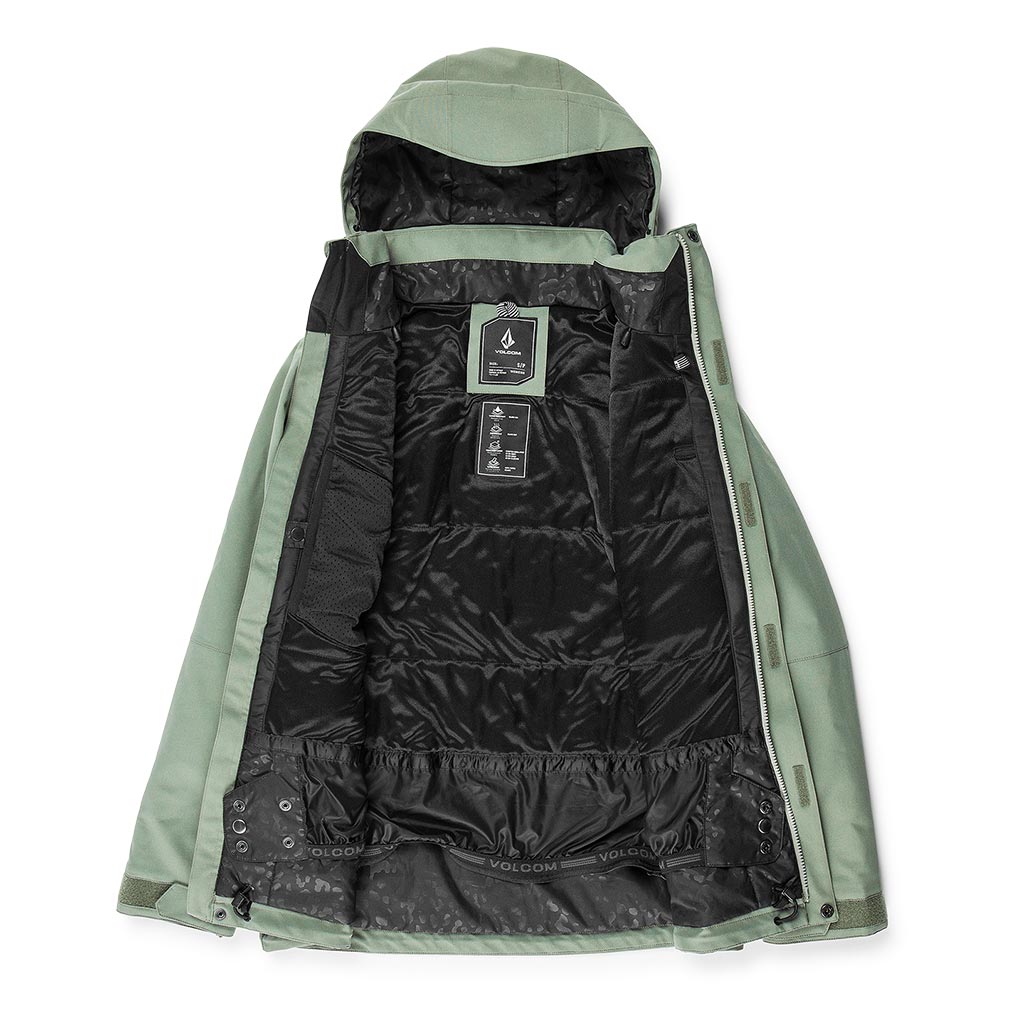 Volcom 2025 Womens Shelter 3D Stretch Jacket - Lichen Green