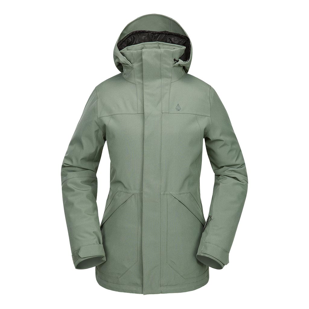 Volcom 2025 Womens Shelter 3D Stretch Jacket - Lichen Green