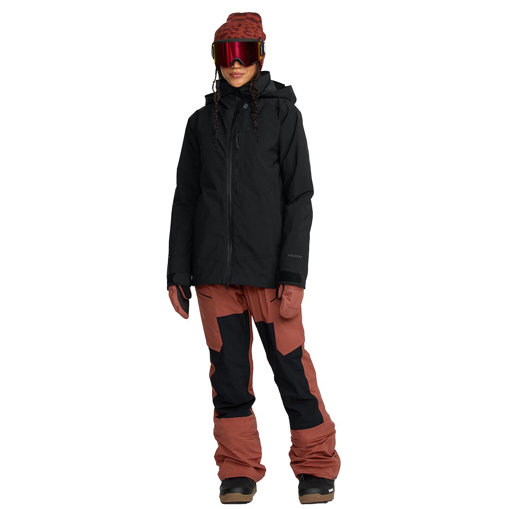 Volcom 2026 Womens 3D Stretch Gore-Tex Jacket - Black