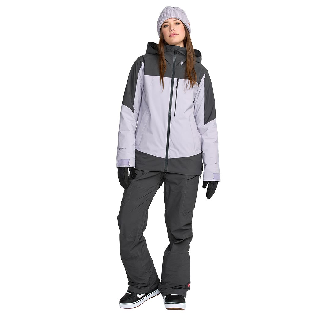 Volcom 2026 Womens 3D Stretch Gore-Tex Jacket - Lavender
