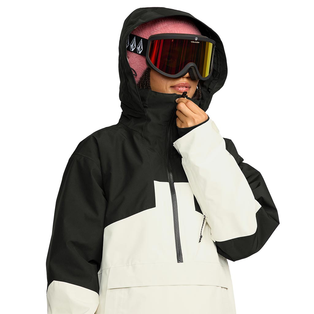 Volcom 2026 Womens Fern Insulated Gore-Tex Pullover - Bone