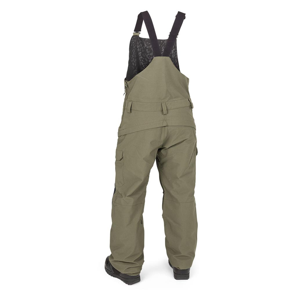 Volcom 2025 Womens Creston Stretch Bib Pant - Ivy