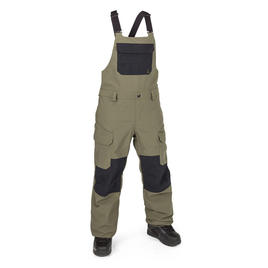 Volcom 2025 Womens Creston Stretch Bib Pant - Ivy