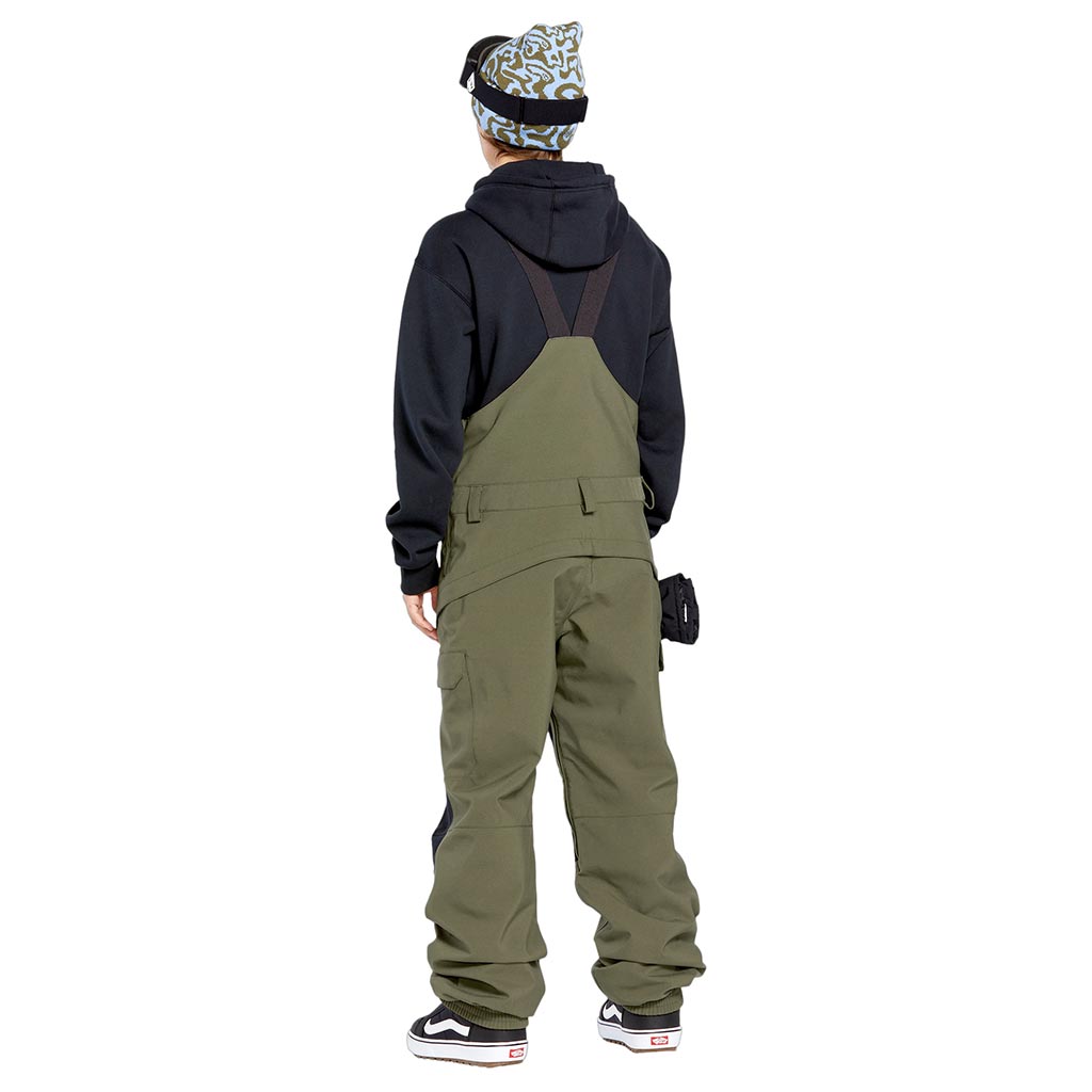 Volcom 2025 Womens Creston Stretch Bib Pant - Ivy