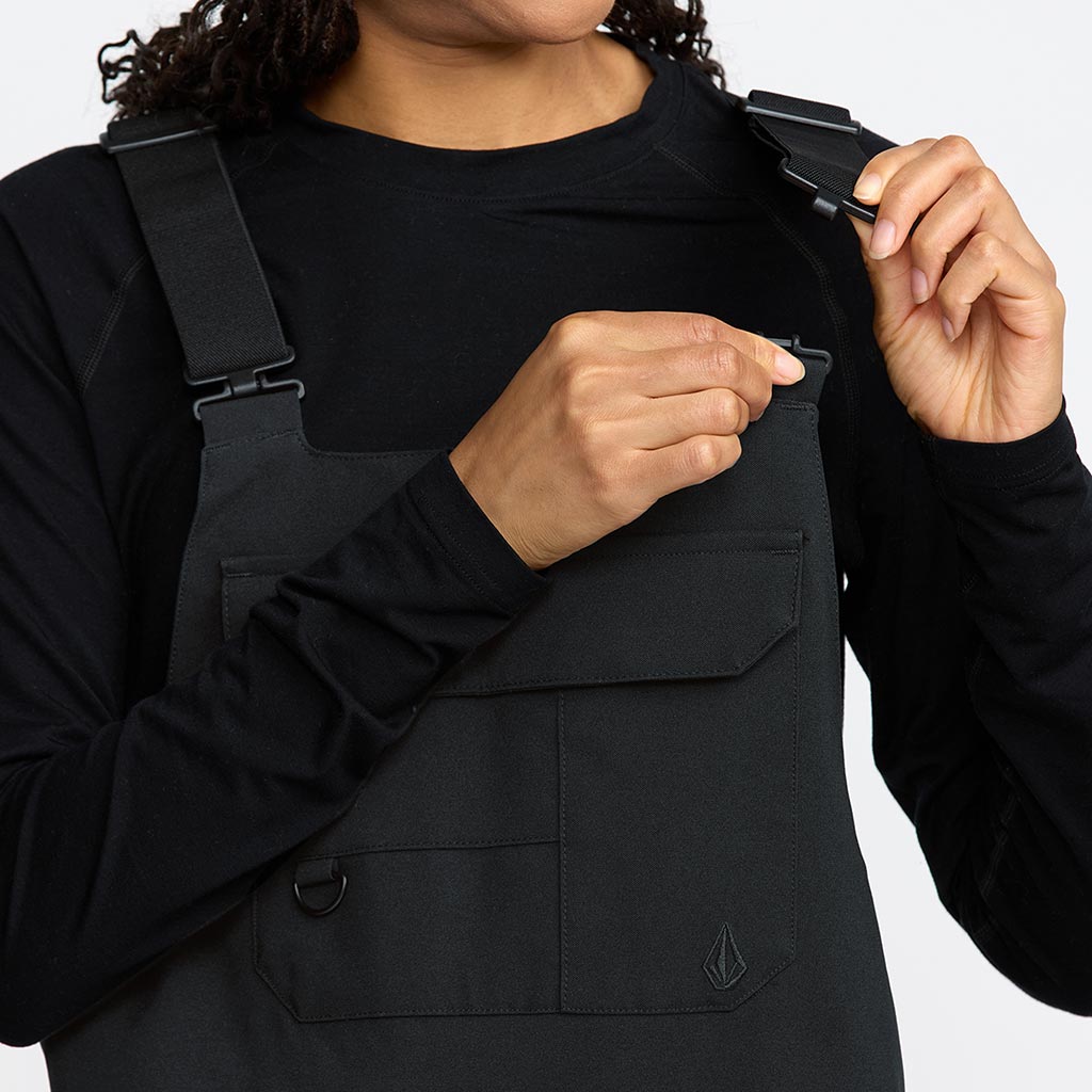 Volcom 2026 Womens Creston Bib Pant - Black