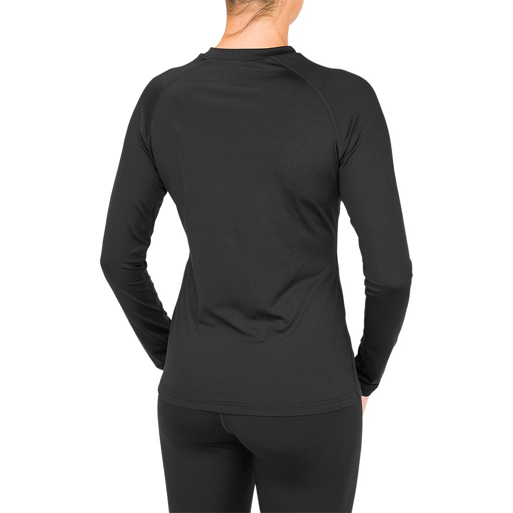 Volcom 2025 Womens V-Science Thermal Crew - Black
