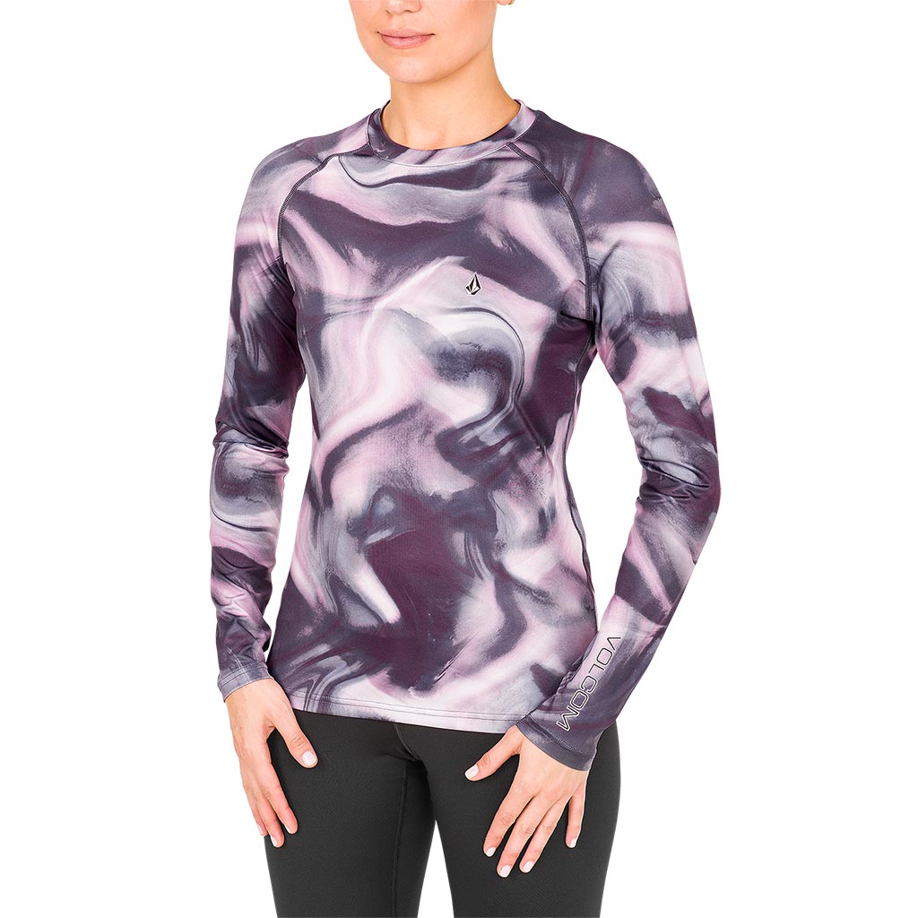 Volcom 2025 Womens V-Science Thermal Crew - Nirvana