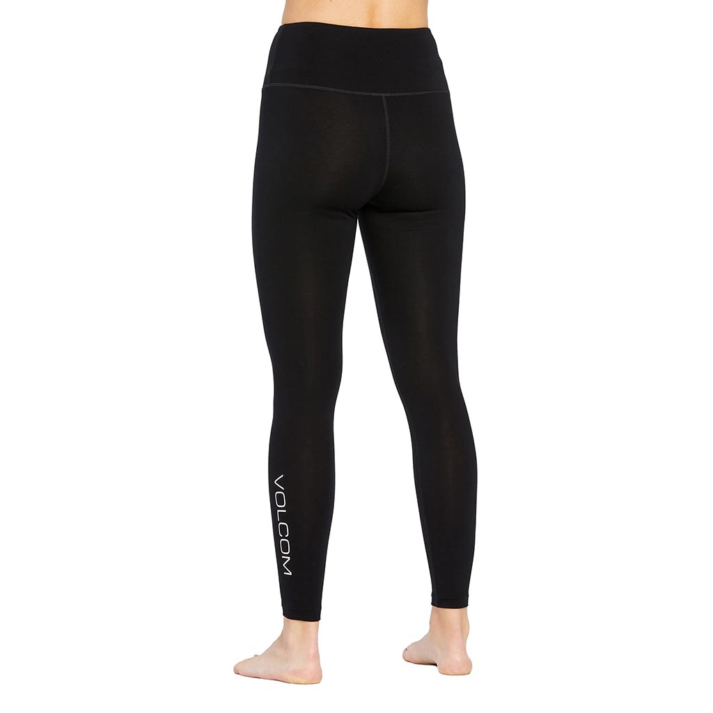 Volcom 2025 Womens Merino Blend Thermal Pant - Black