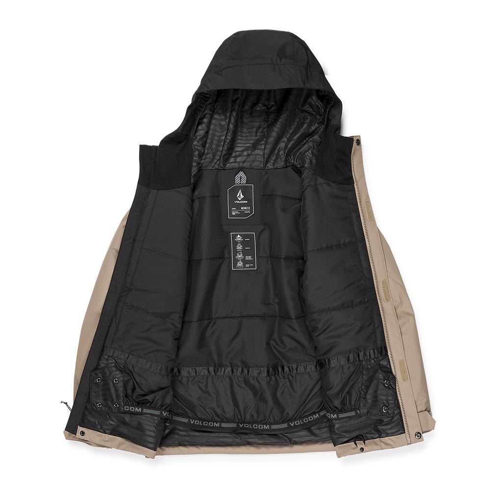 Volcom 2025 Kids Stone 91 Insulated Jacket - Chestnut Brown