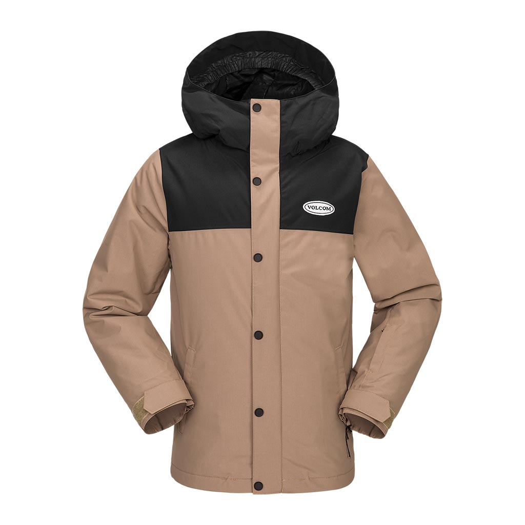 Volcom 2025 Kids Stone 91 Insulated Jacket - Chestnut Brown
