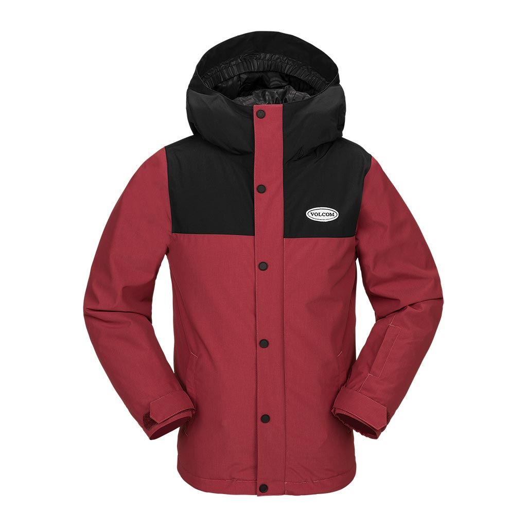 Volcom 2025 Kids Stone 91 Insulated Jacket - Redwood
