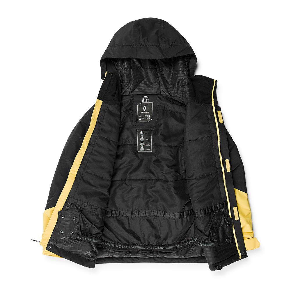 Volcom 2025 Kids Ryder Insulated Jacket - Dark Yellow