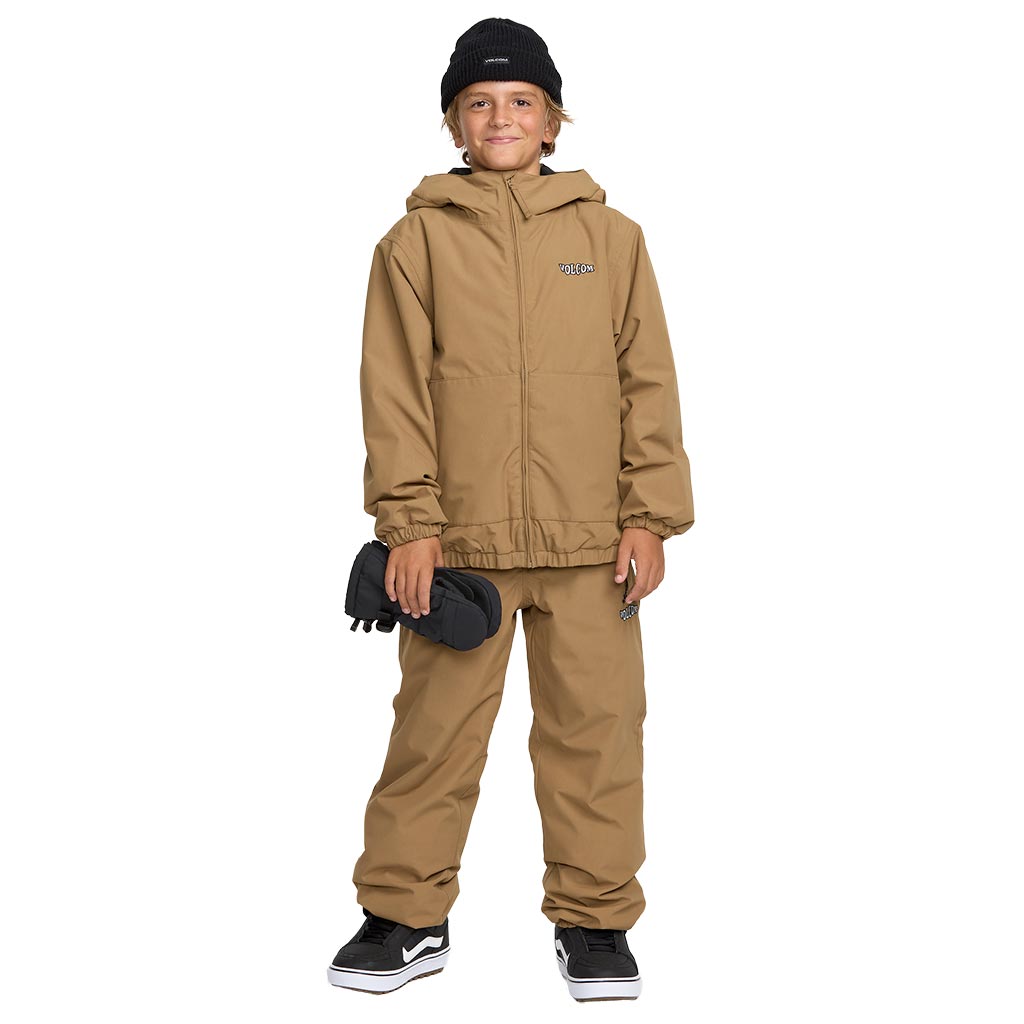 Volcom 2026 Kids Chaos Jacket - Bronze