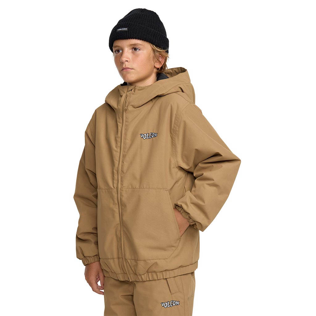 Volcom 2026 Kids Chaos Jacket - Bronze