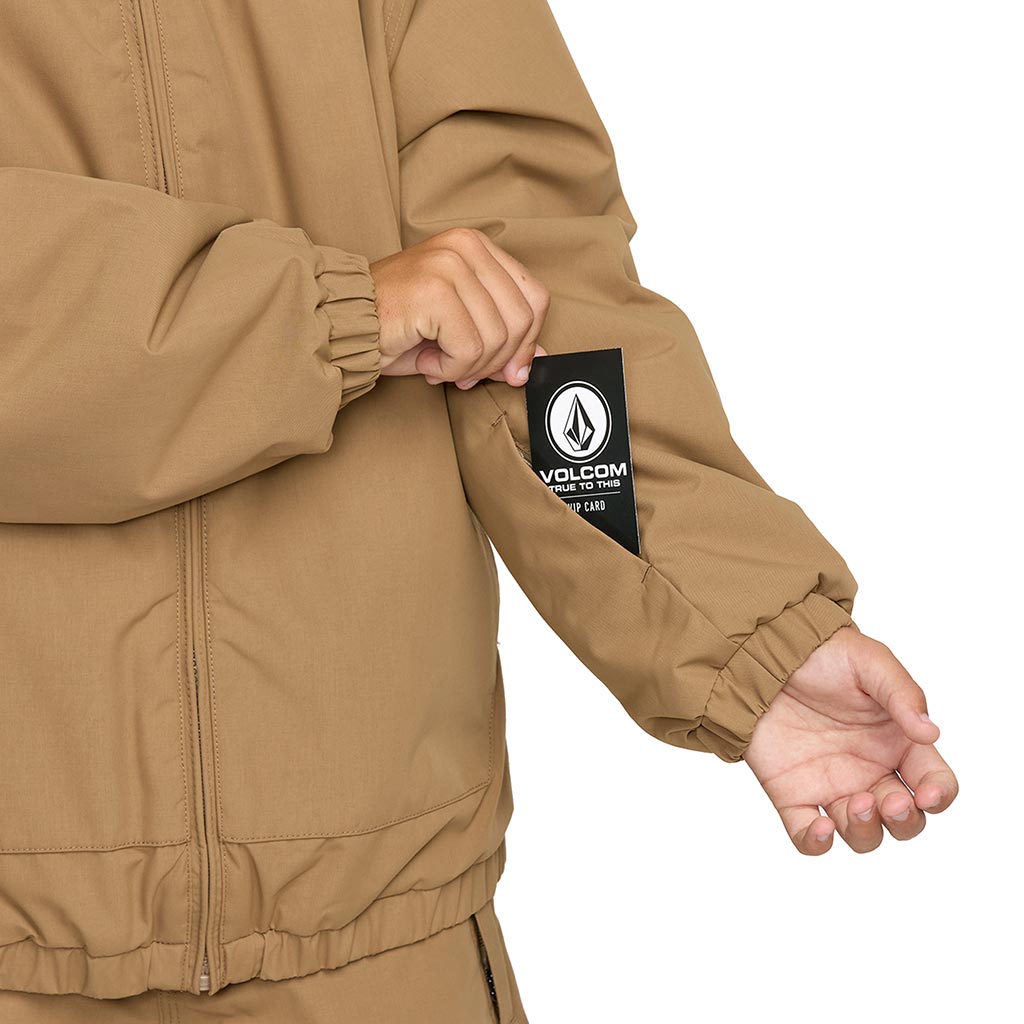 Volcom 2026 Kids Chaos Jacket - Bronze