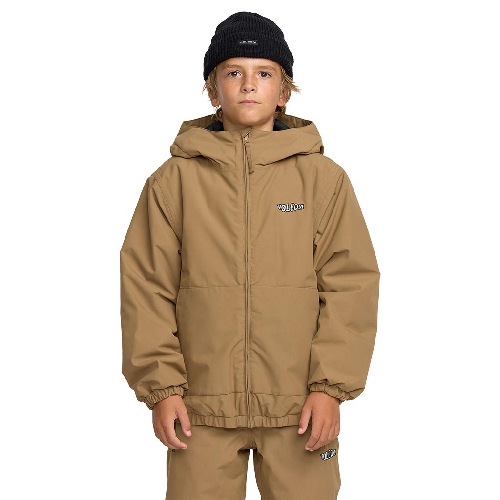 Volcom 2026 Kids Chaos Jacket - Bronze