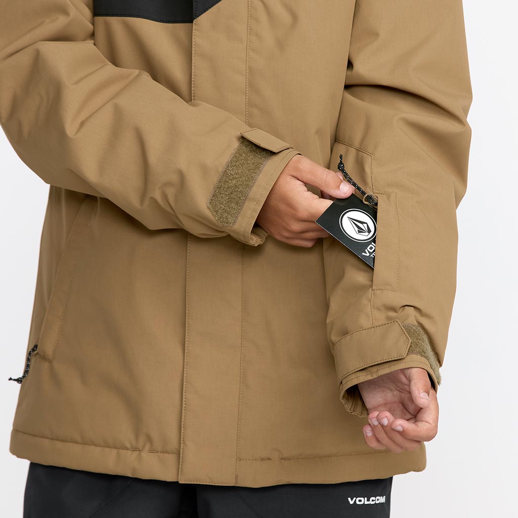 Volcom 2026 Kids Stone 91 Insulated Jacket - Bronze