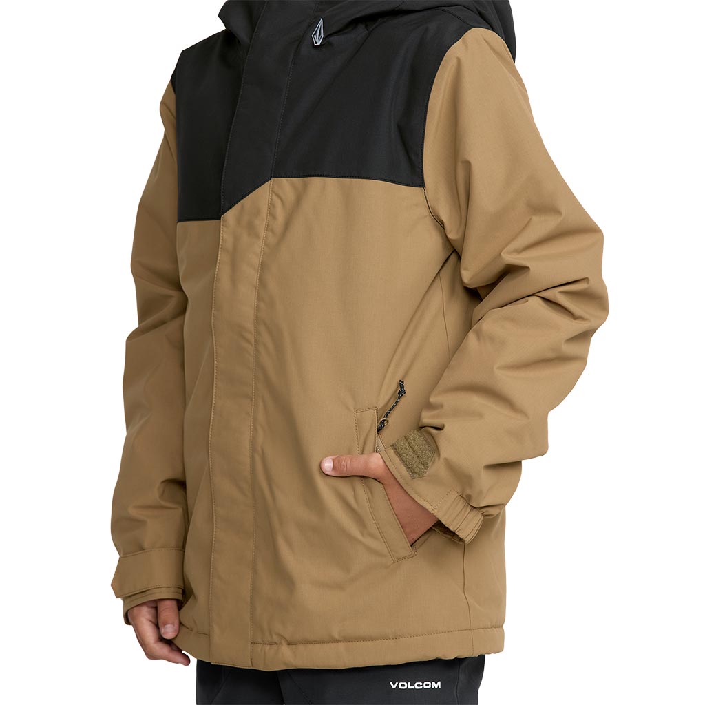 Volcom 2026 Kids Stone 91 Insulated Jacket - Bronze