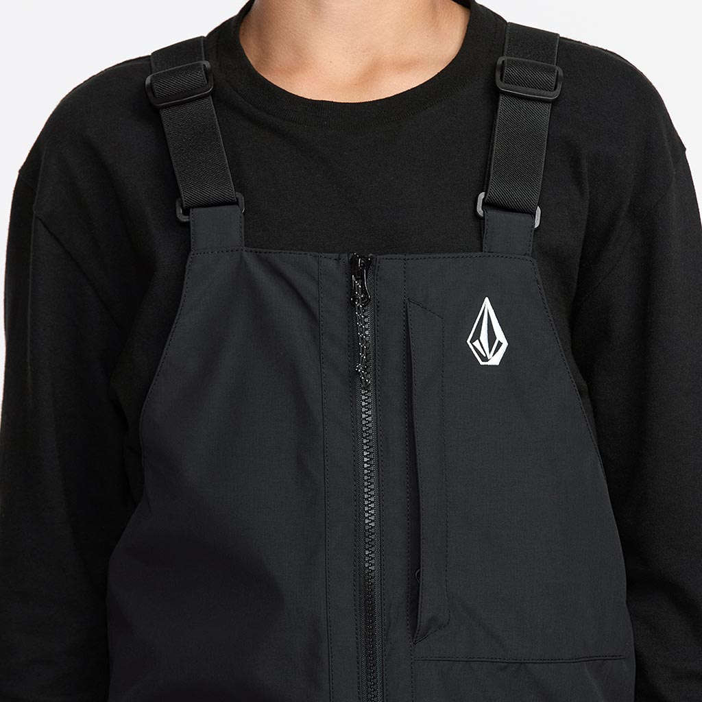 Volcom 2026 Kids Barkley Insulated Bib Pant - Black