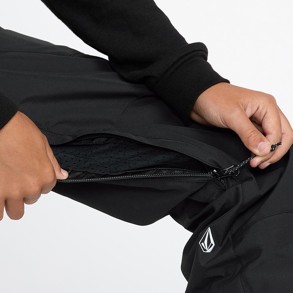 Volcom 2026 Kids Barkley Insulated Bib Pant - Black