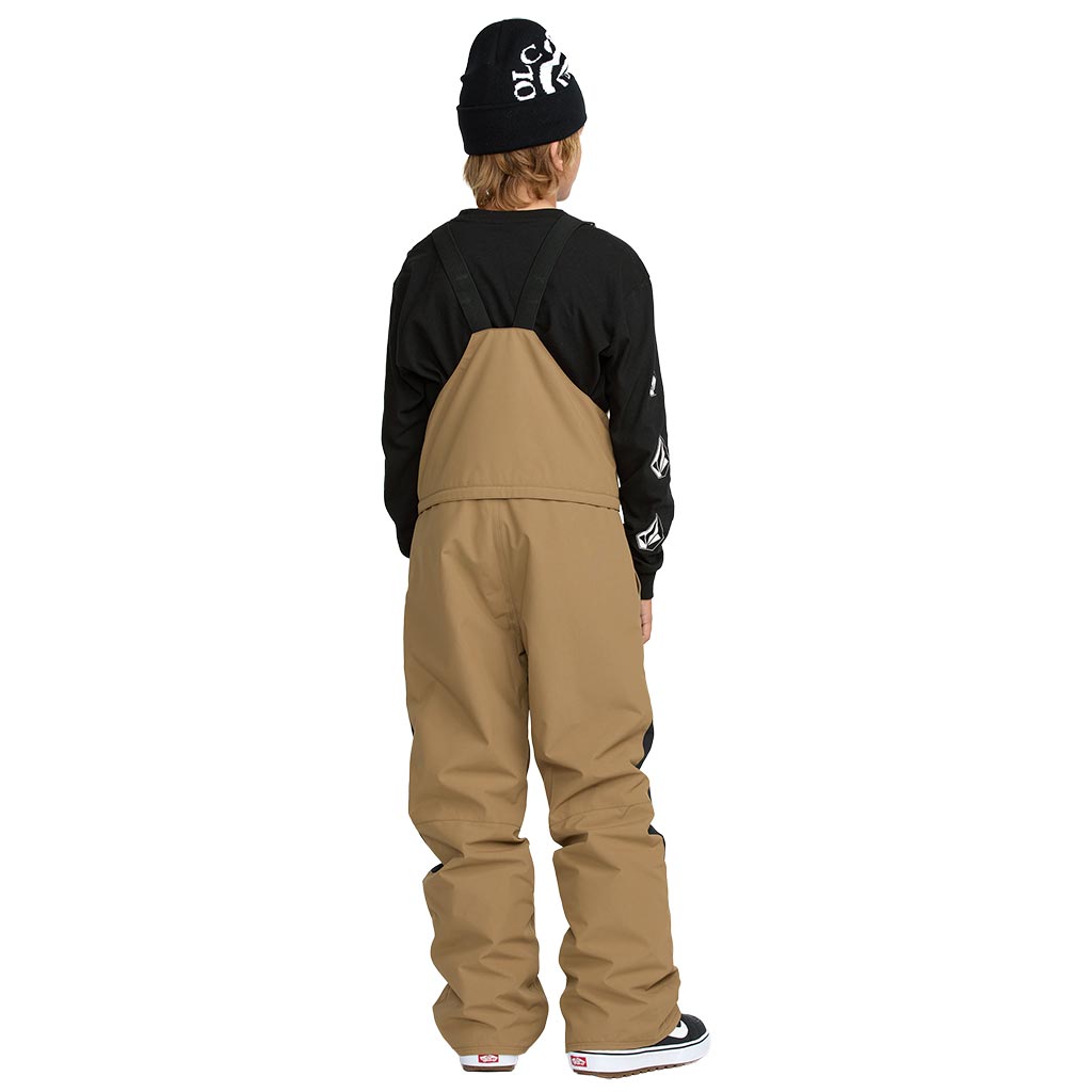 Volcom 2026 Kids Barkley Insulated Bib Pant - Bronze