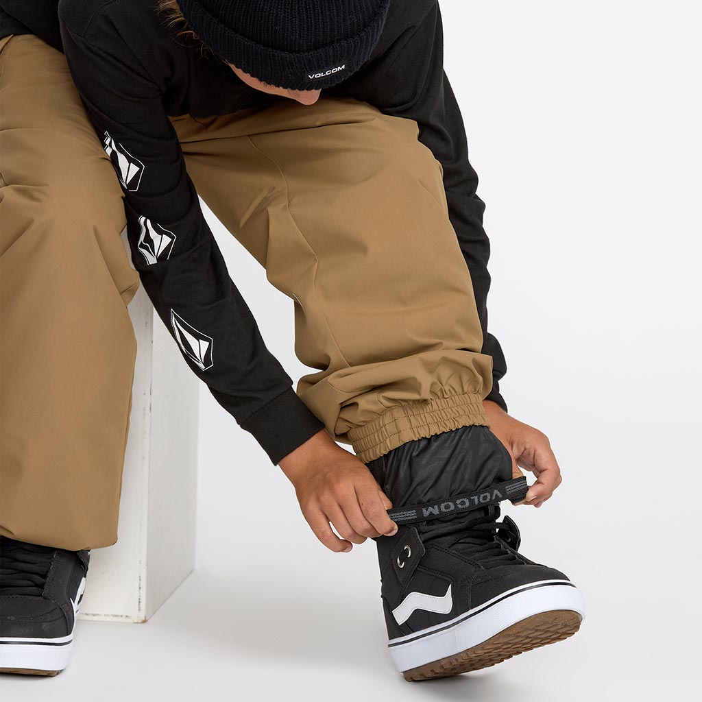 Volcom 2026 Kids Chaos Insulated Pant - Bronze