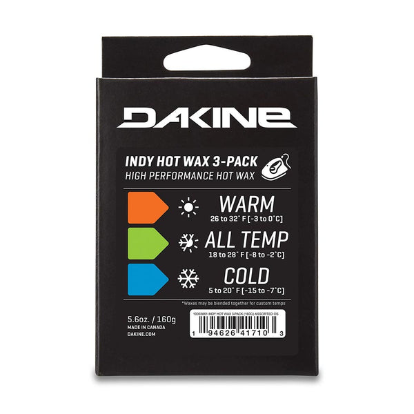 Cire à Ski/snow Dakine Indy Hot Wax – Pour Neige Froide (–20°F) – Sans PFC – Application Fer Ou Frottement