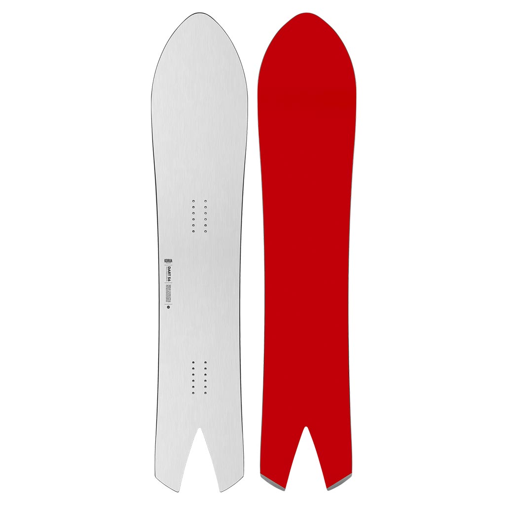 Korua Shapes Brushed Dart Snowboard | Balmoral Boards