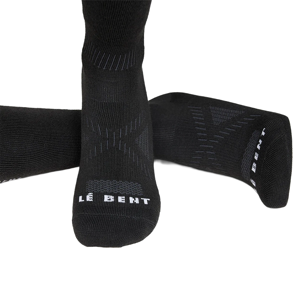 Le Bent Shred Targeted Cushion Snow Sock - Black