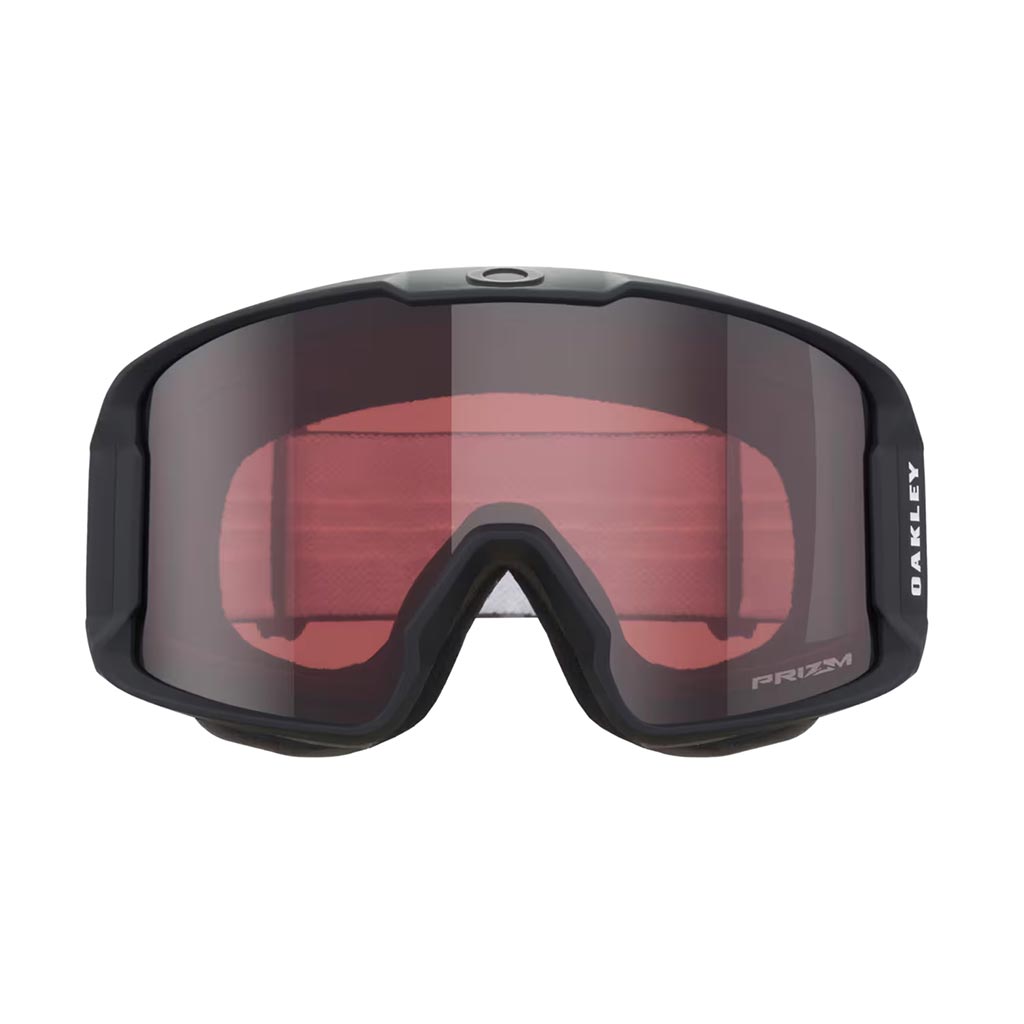 Oakley Line Miner Small Prizm Snow Goggle - Matte Black/Garnet