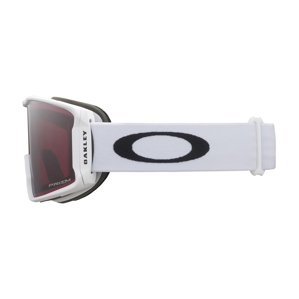 Oakley Line Miner M Prizm Snow Goggle - Matte White/Prizm Garnet
