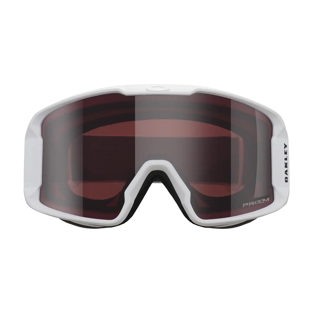 Oakley Line Miner M Prizm Snow Goggle - Matte White/Prizm Garnet