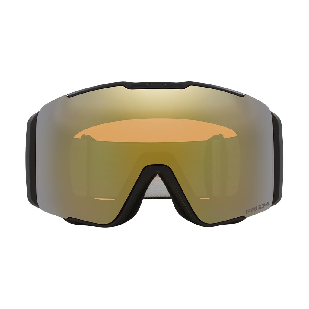 Oakley Line Miner Pro L Asian Fit Goggle + Extra Lens - Matte Black/Sage Gold