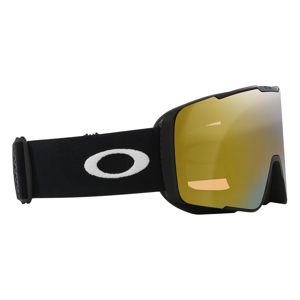 Oakley Line Miner Pro L Asian Fit Goggle + Extra Lens - Matte Black/Sage Gold