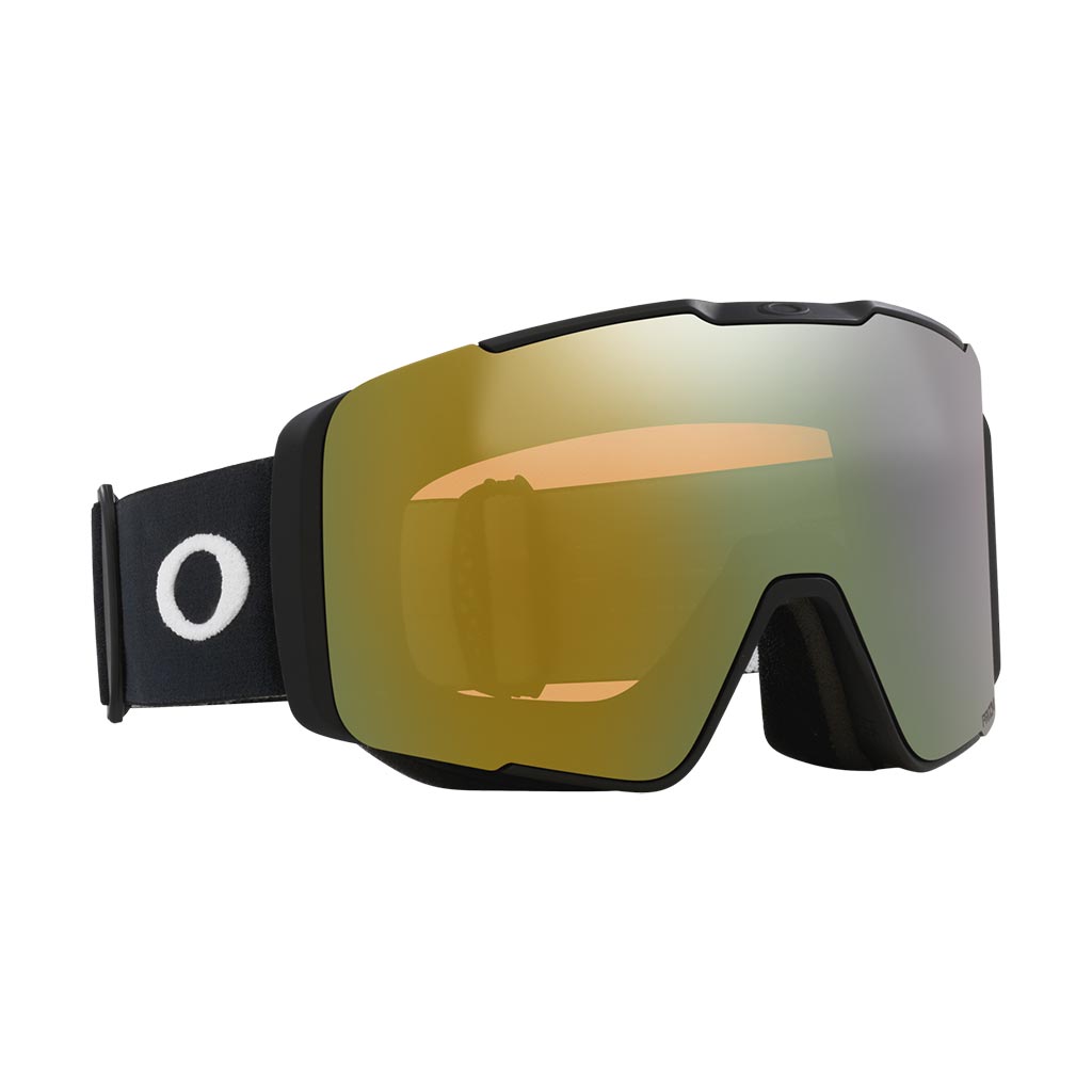 Oakley Line Miner Pro L Prizm Snow Goggle + Extra Lens - Matte Black/Sage Gold