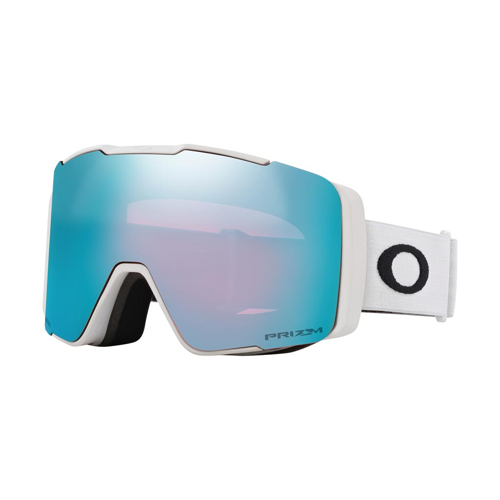 Oakley Line Miner Pro L Prizm Snow Goggle + Extra Lens - Matte White/Sapphire