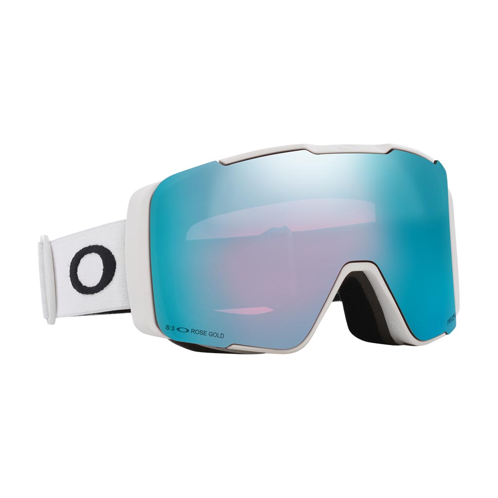 Oakley Line Miner Pro L Prizm Snow Goggle + Extra Lens - Matte White/Sapphire