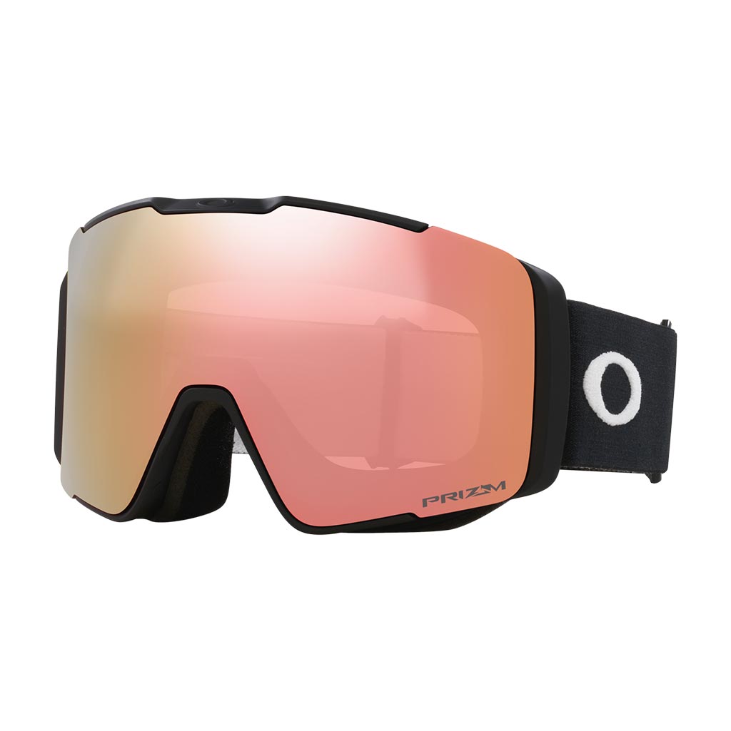Oakley Line Miner Pro M Asian Fit Goggle + Extra Lens - Black/Rose Gold
