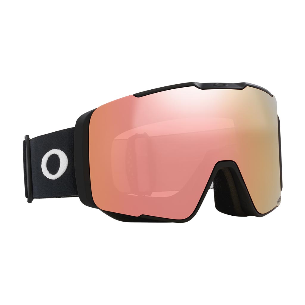 Oakley Line Miner Pro M Asian Fit Goggle + Extra Lens - Black/Rose Gold