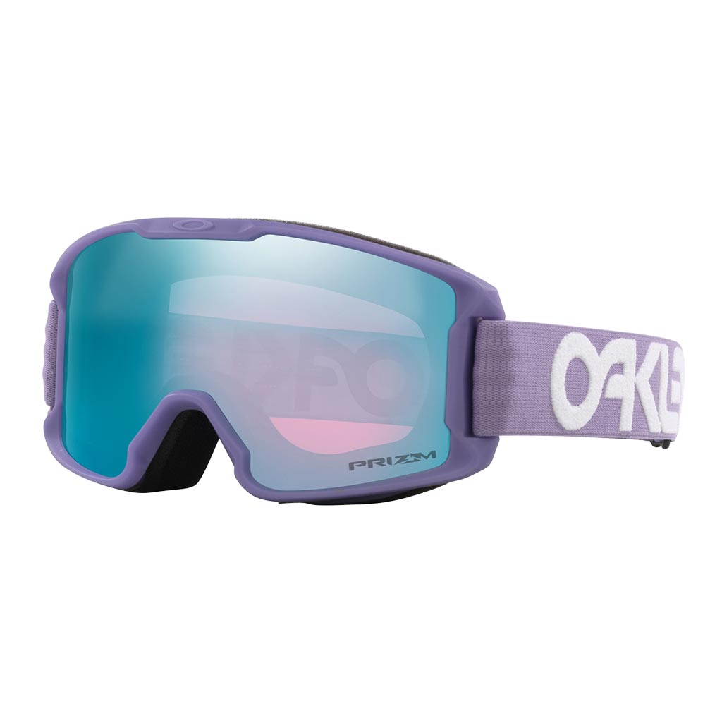 Oakley Line Miner Small Prizm Snow Goggle - Matte Lilac/Sapphire
