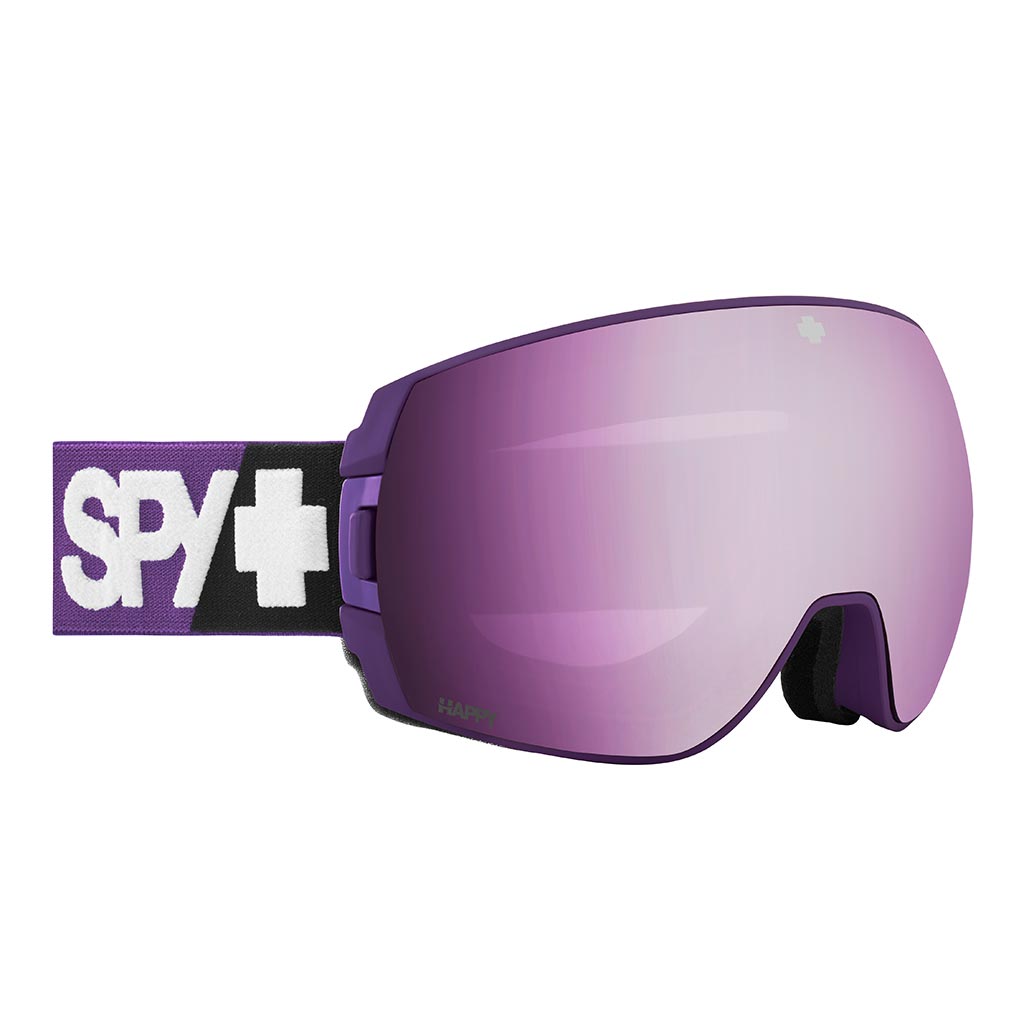 Spy 2024 Legacy Goggle + Extra Lens - Purple Happy Rose Violet Mirror