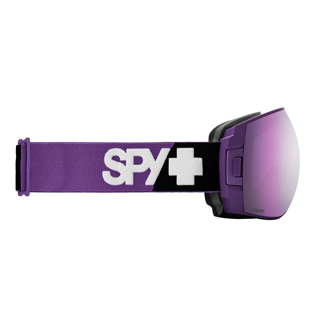 Spy 2024 Legacy Goggle + Extra Lens - Purple Happy Rose Violet Mirror